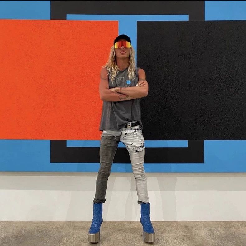 Rick Owens rick owens ro ss20 patchwork denim pants Size US 32 / EU 48 - 6 Thumbnail
