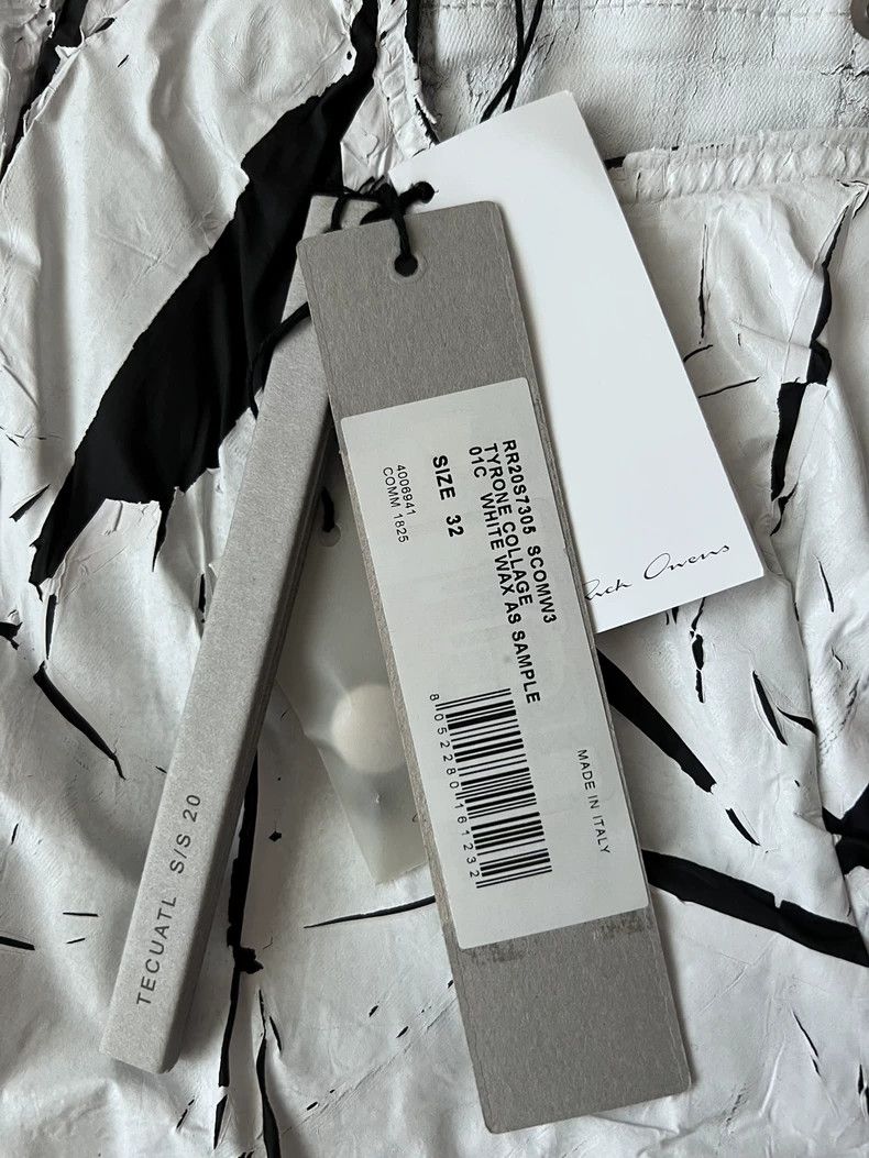 Rick Owens rick owens ro ss20 patchwork denim pants Size US 32 / EU 48 - 3 Thumbnail