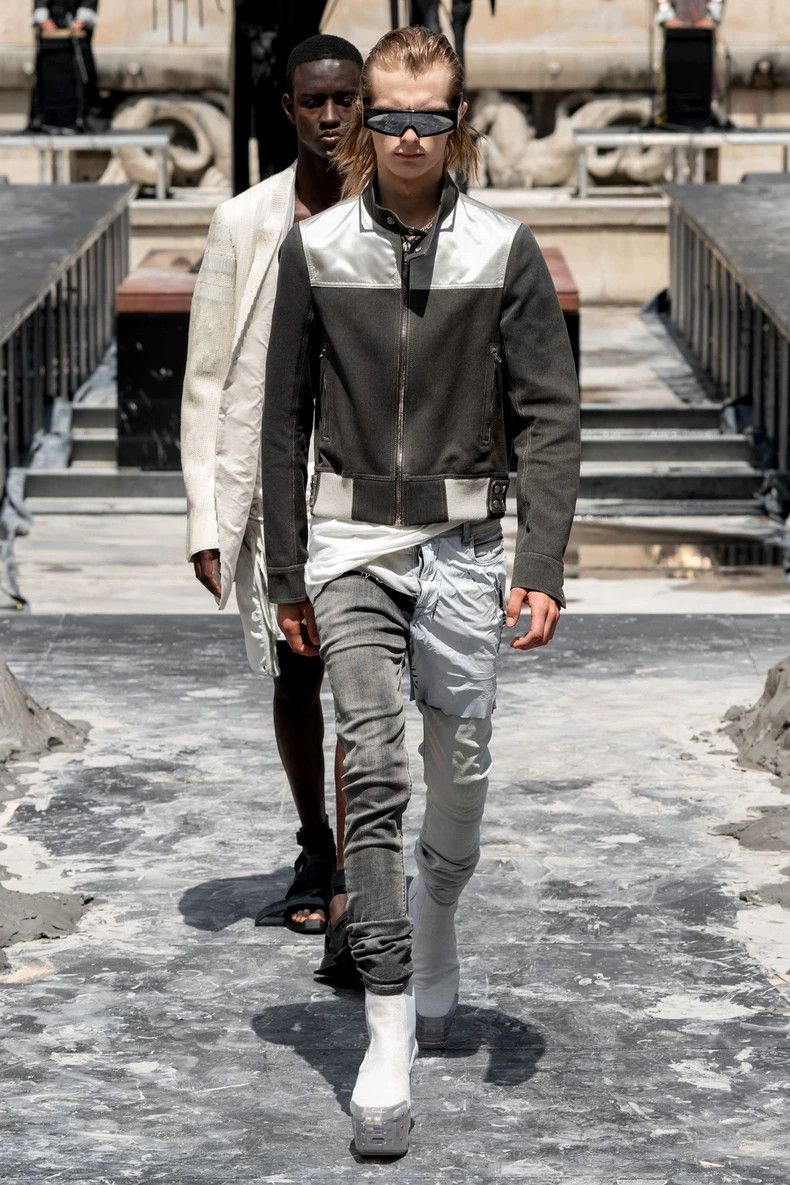 Rick Owens rick owens ro ss20 patchwork denim pants Size US 32 / EU 48 - 5 Thumbnail