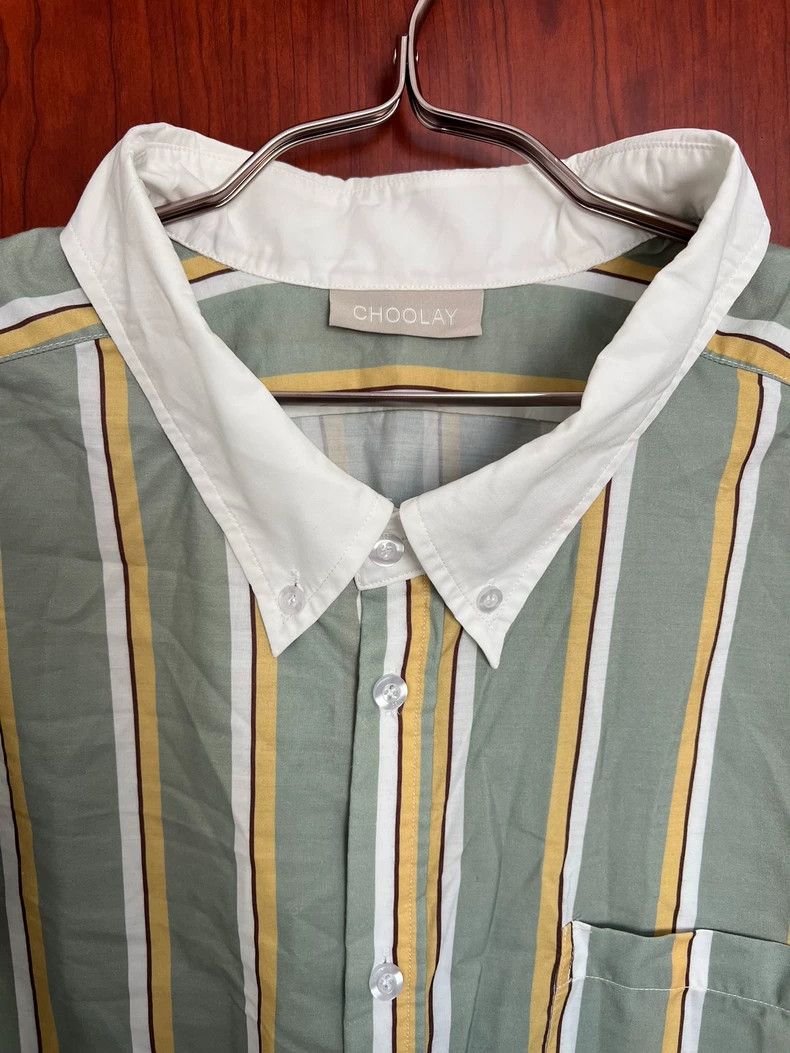 Comme des Garcons Choolay Striped Shirt for Men, Size M Size US M / EU 48-50 / 2 - 2 Thumbnail