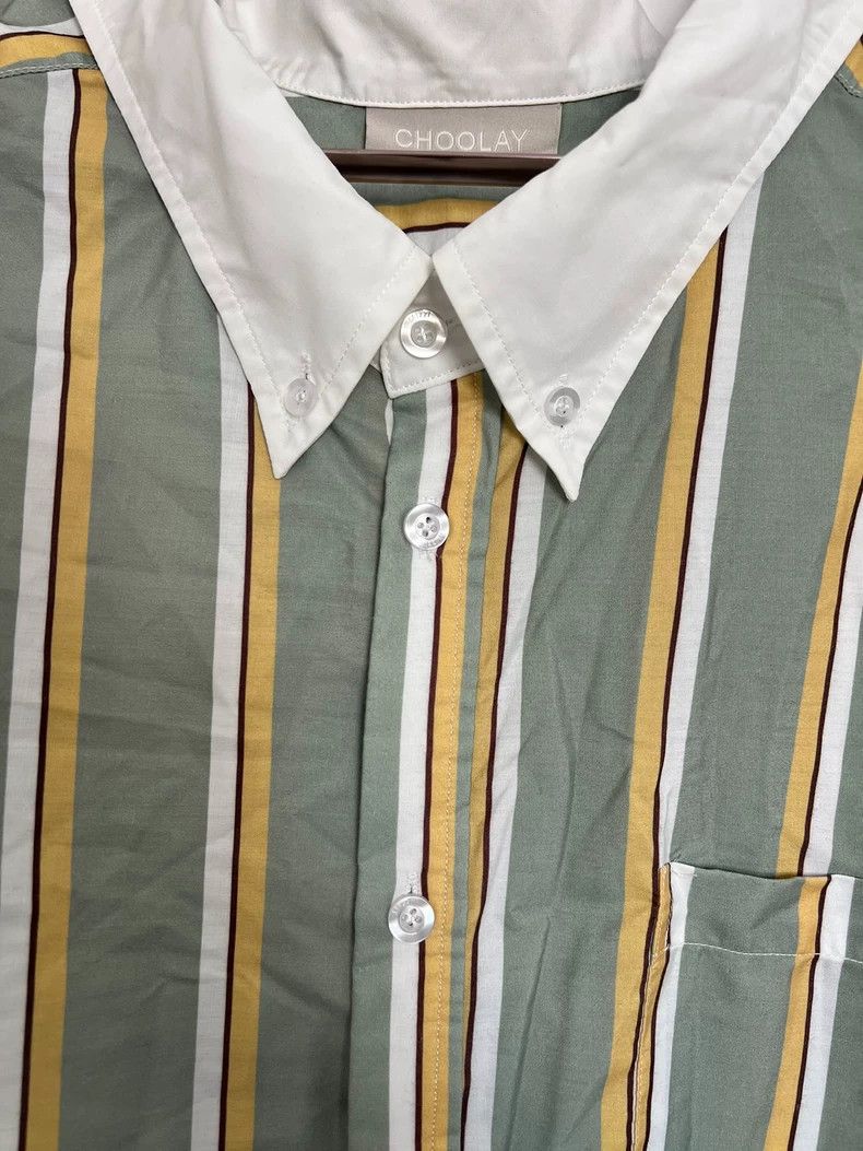 Comme des Garcons Choolay Striped Shirt for Men, Size M Size US M / EU 48-50 / 2 - 6 Thumbnail