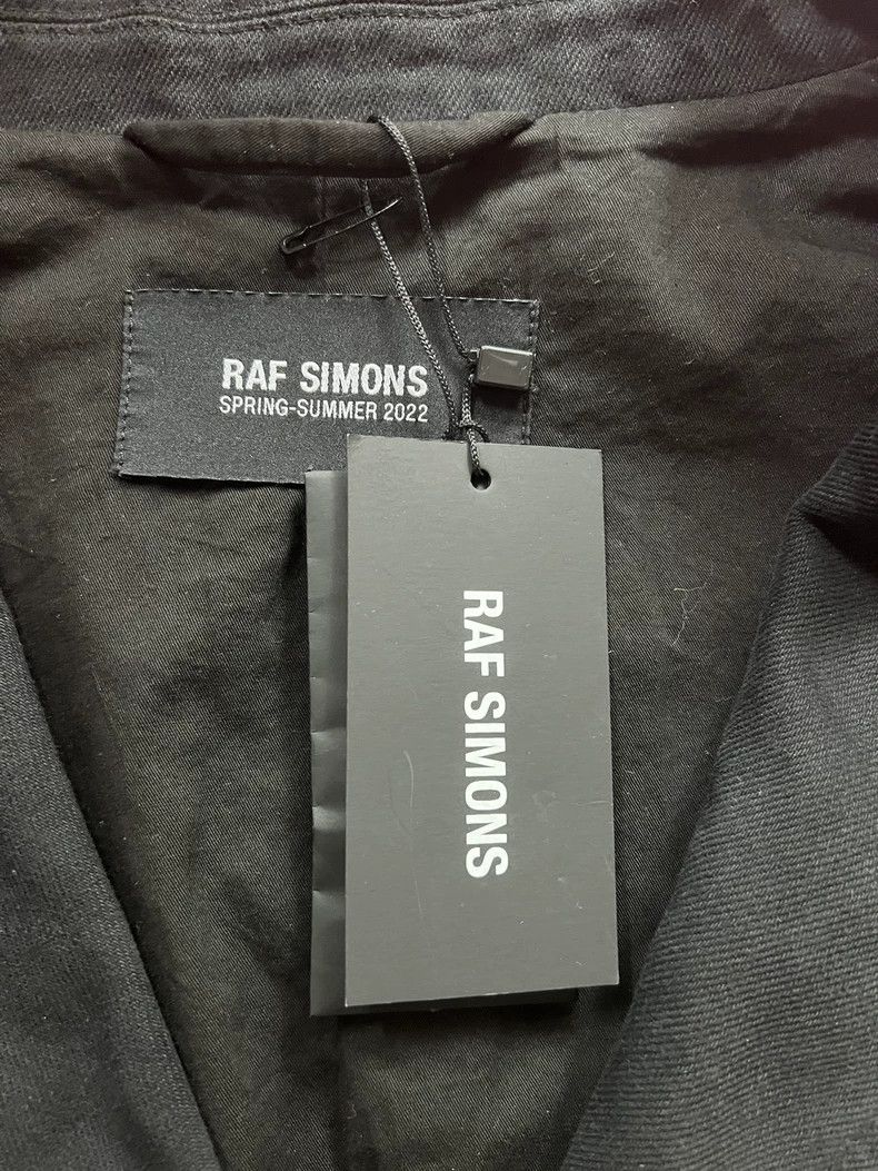Raf Simons raf simons black denim blazer for men Size US M / EU 48-50 / 2 - 4 Thumbnail
