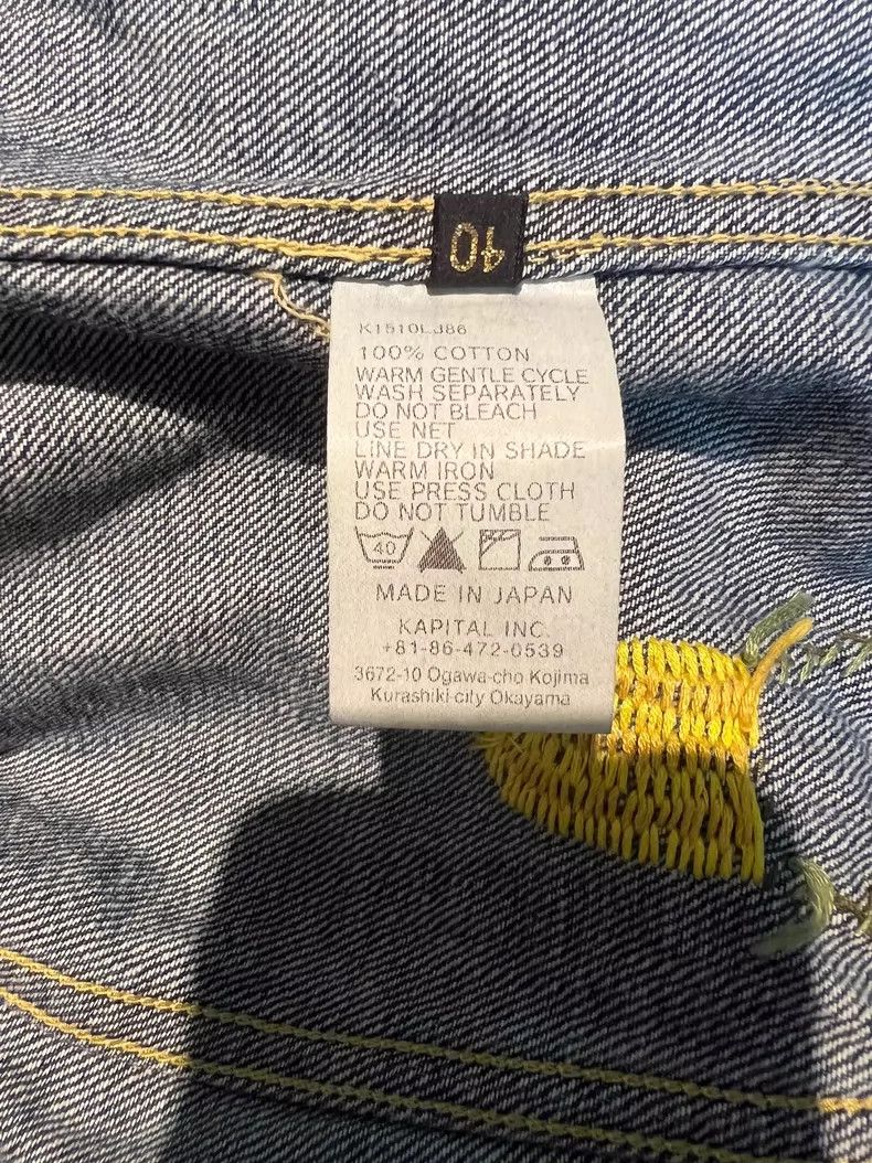 Kapital kapital embroidered denim jacket for women Size US M / EU 48-50 / 2 - 8 Thumbnail