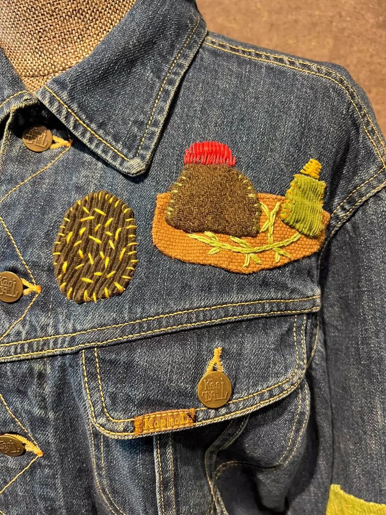 Kapital kapital embroidered denim jacket for women Size US M / EU 48-50 / 2 - 3 Thumbnail