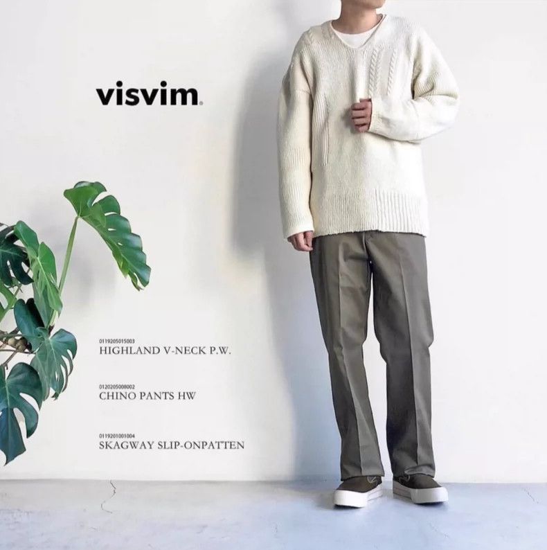 Visvim visvim highland v-neck wool sweater Size US L / EU 52-54 / 3 - 8 Thumbnail