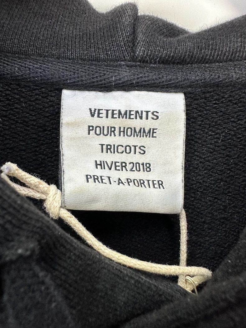 Vetements ramstein graphic print black hoodie Size US M / EU 48-50 / 2 - 6 Thumbnail