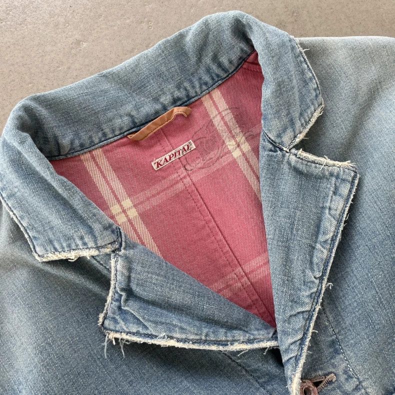 Kapital kapital vintage denim long coat Size US M / EU 48-50 / 2 - 3 Thumbnail