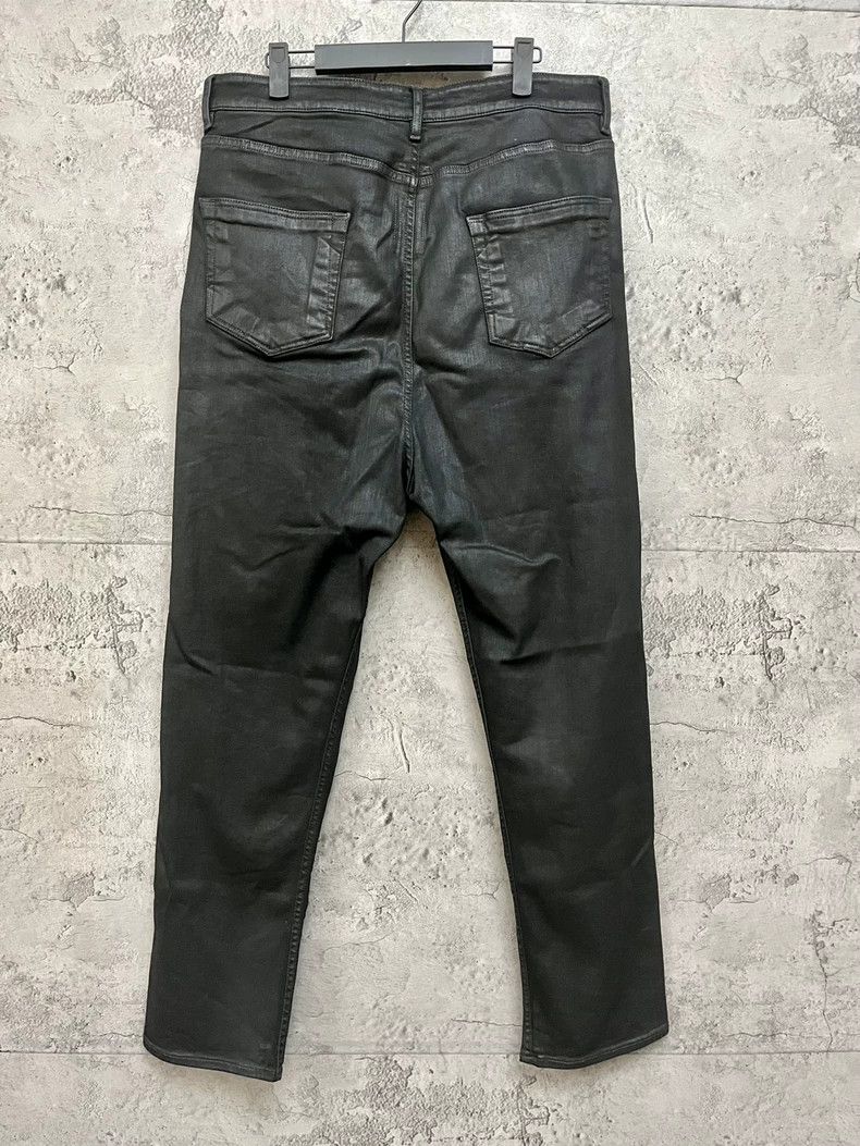 Rick Owens rick owens black waxed pocket trousers 34 Size US 34 / EU 50 - 3 Thumbnail