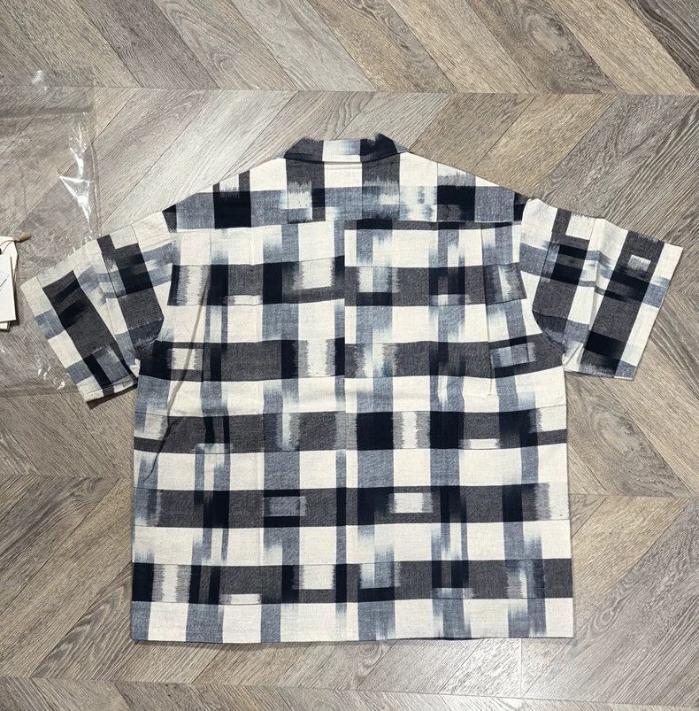 Visvim visvim short sleeve checkered shirt in blue Size US M / EU 48-50 / 2 - 3 Thumbnail