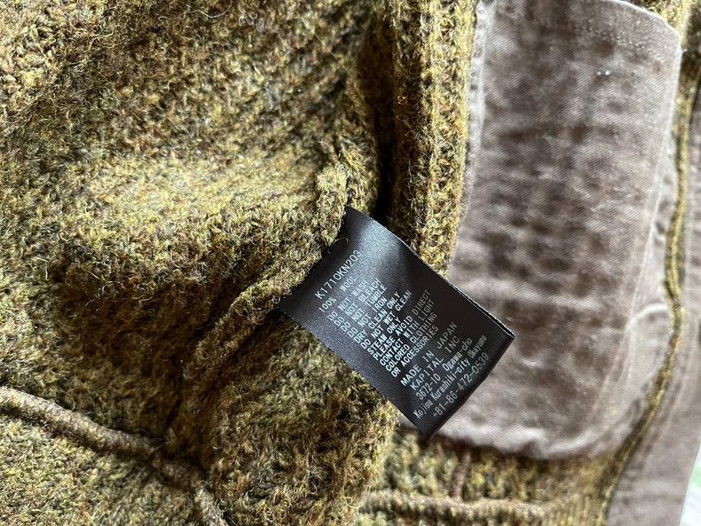 Kapital kapital cardigan sweater in brown wool Size US M / EU 48-50 / 2 - 6 Thumbnail