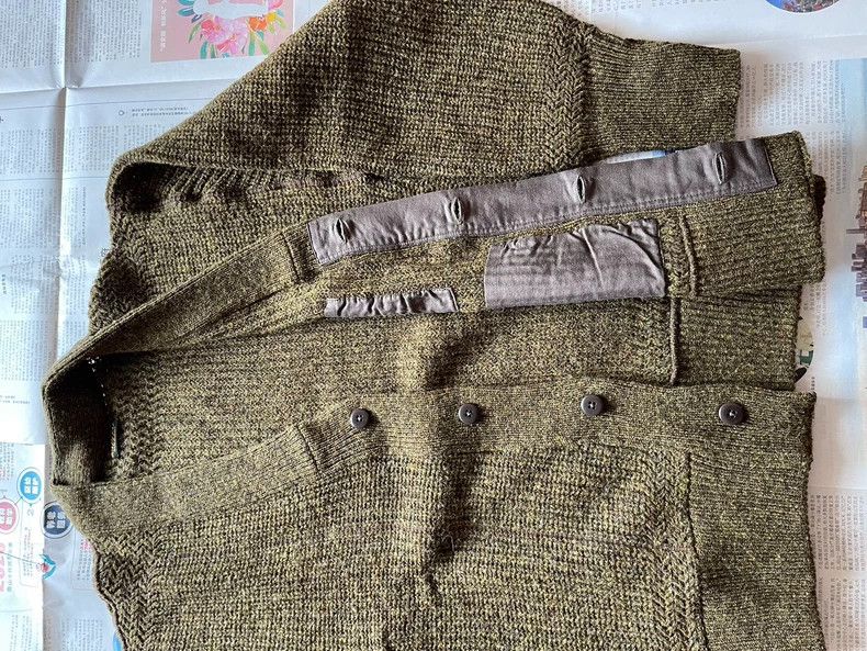 Kapital kapital cardigan sweater in brown wool Size US M / EU 48-50 / 2 - 4 Thumbnail