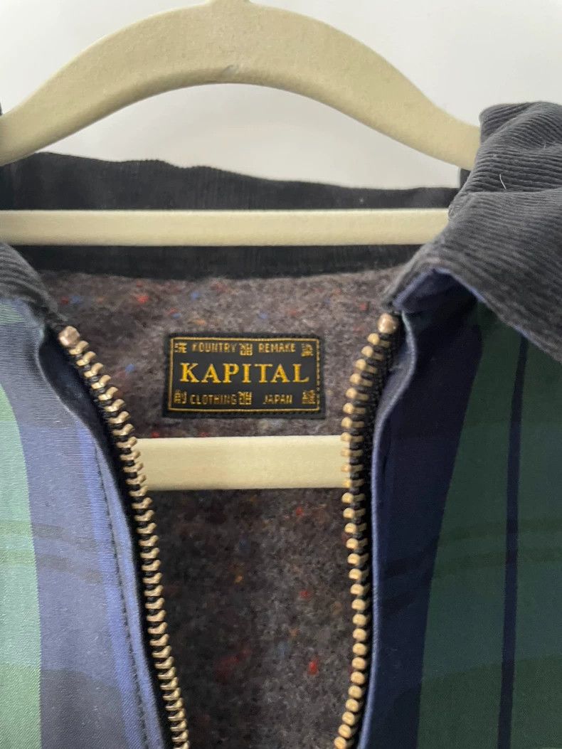 Kapital short waxed plaid jacket for men and women Size US XL / EU 56 / 4 - 7 Thumbnail
