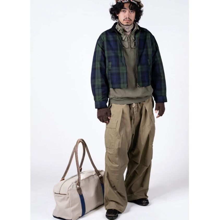 Kapital short waxed plaid jacket for men and women Size US XL / EU 56 / 4 - 2 Thumbnail
