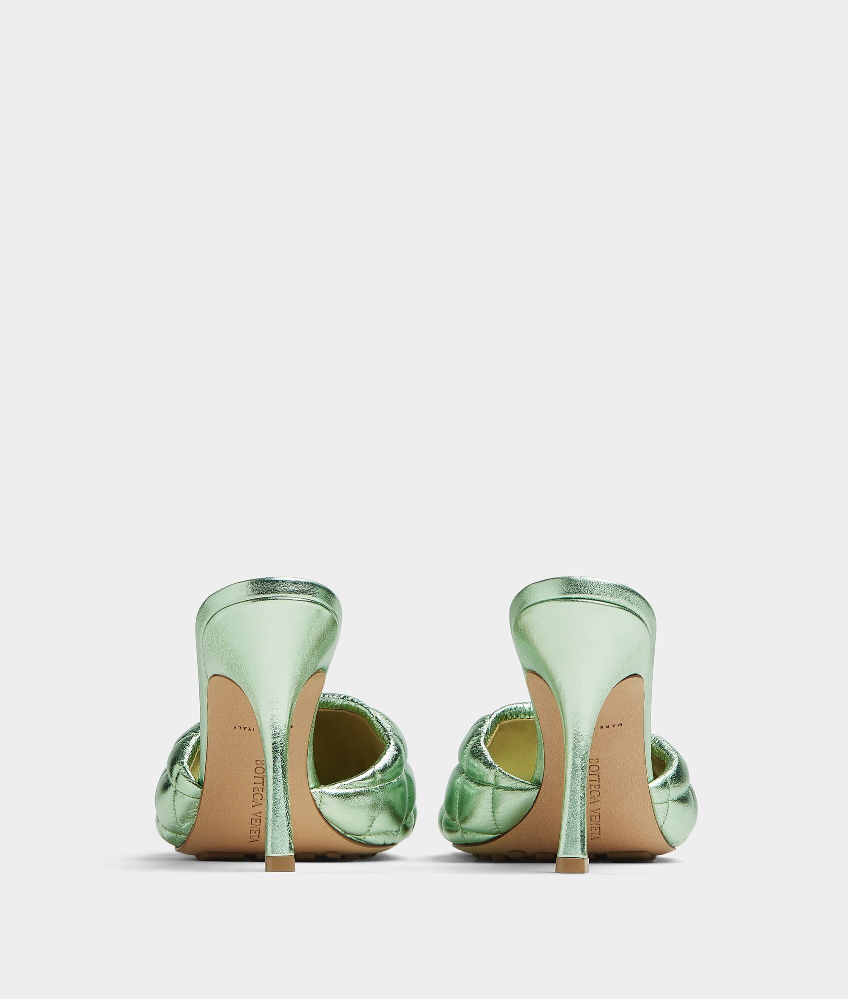 Bottega Veneta padded mule pistachio Size US 9 / IT 39 - 3 Thumbnail