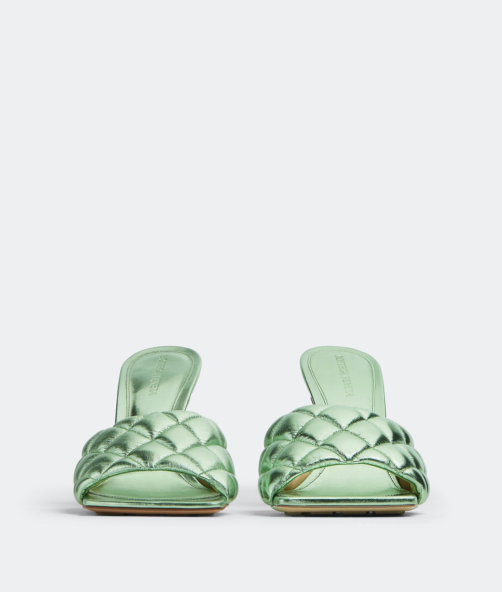 Bottega Veneta padded mule pistachio Size US 11 / IT 41 - 2 Thumbnail