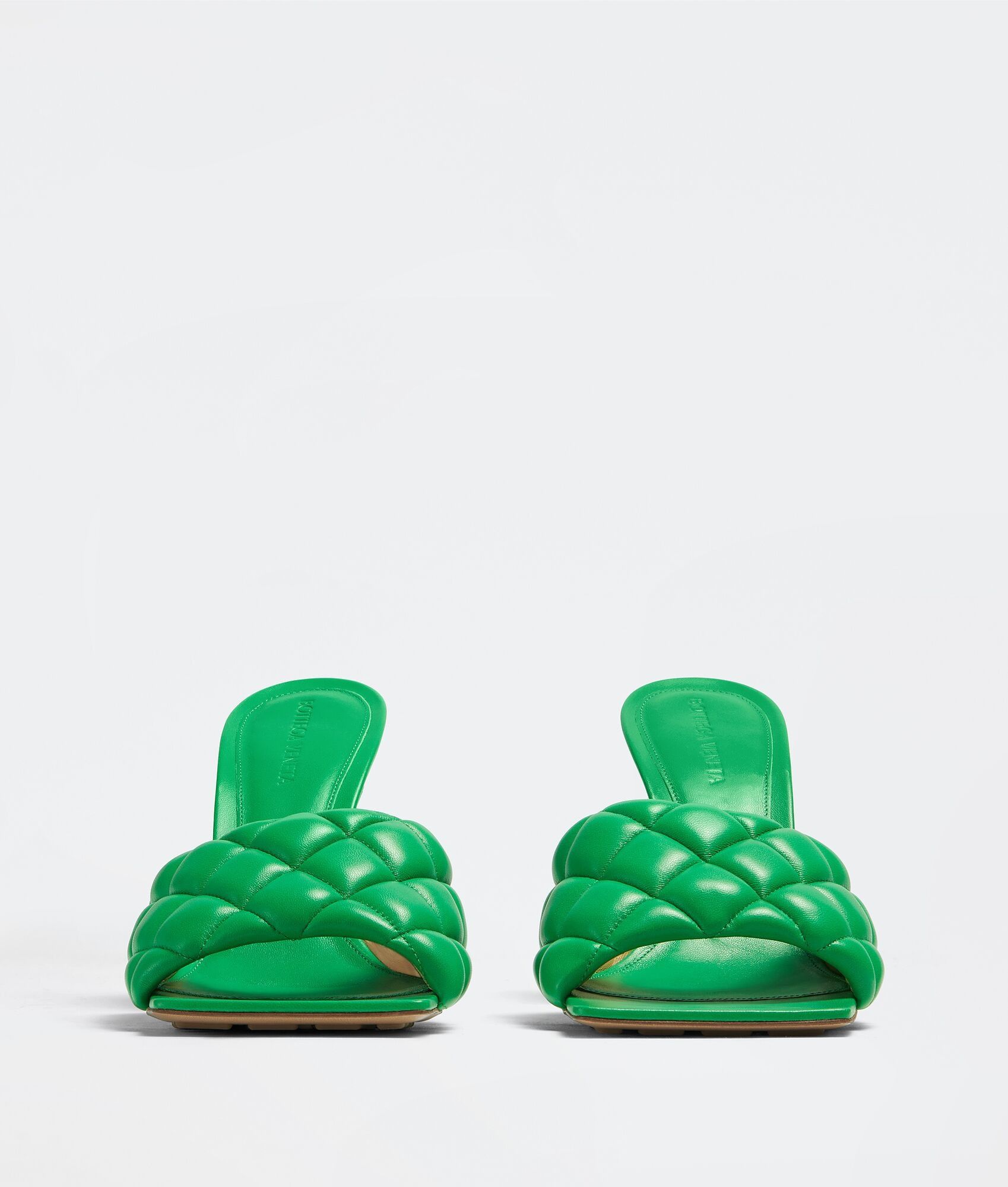 Bottega Veneta padded mule green Size US 8 / IT 38 - 2 Thumbnail