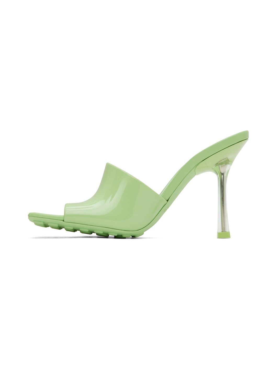 Bottega Veneta stretch pvc slide sandals pistachio Size US 6 / IT 36 - 3 Thumbnail