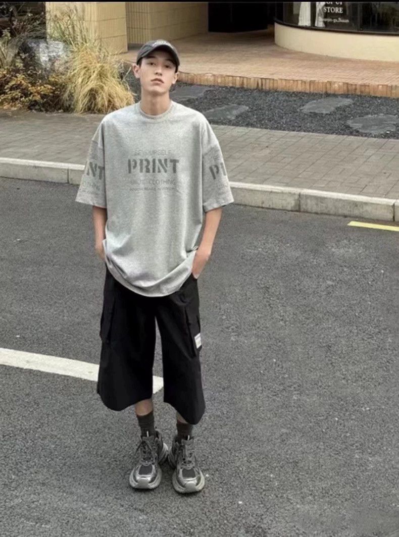 Balenciaga balenciaga print distressed short sleeve t-shirt Size US XS / EU 42 / 0 - 2 Thumbnail