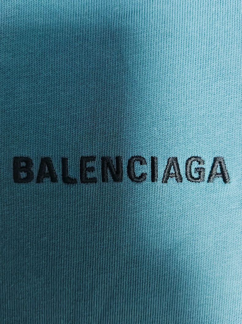 Balenciaga balenciaga vintage logo embroidered t-shirt Size US XL / EU 56 / 4 - 4 Thumbnail
