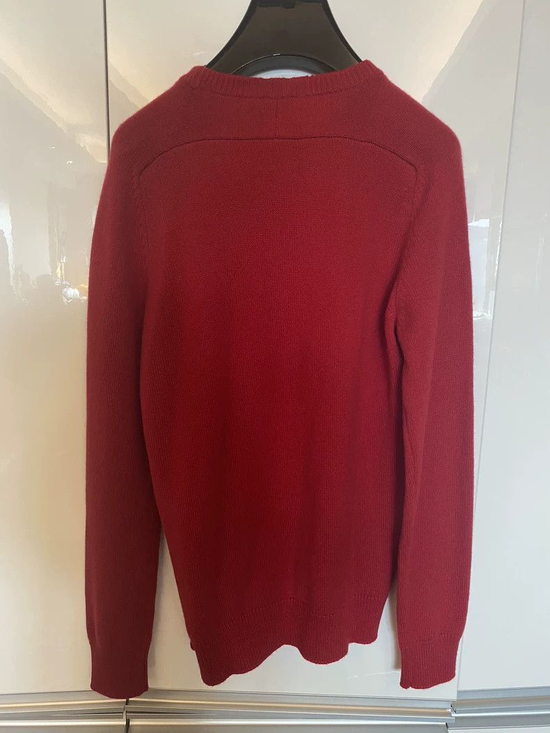 Saint Laurent Paris classic red cashmere sweater for men Size US XS / EU 42 / 0 - 9 Thumbnail