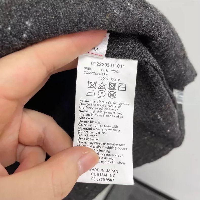 Visvim black wool long sleeve shirt from visvim Size US M / EU 48-50 / 2 - 3 Thumbnail