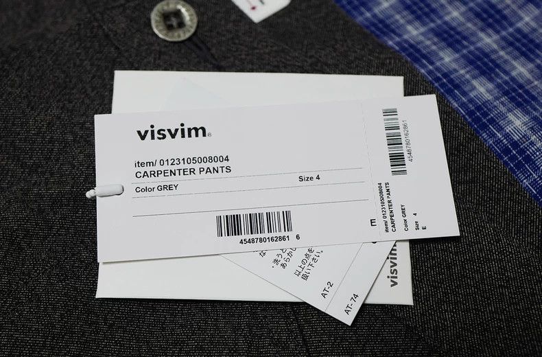 Visvim visvim carpenter pants in grey color Size US 34 / EU 50 - 7 Thumbnail