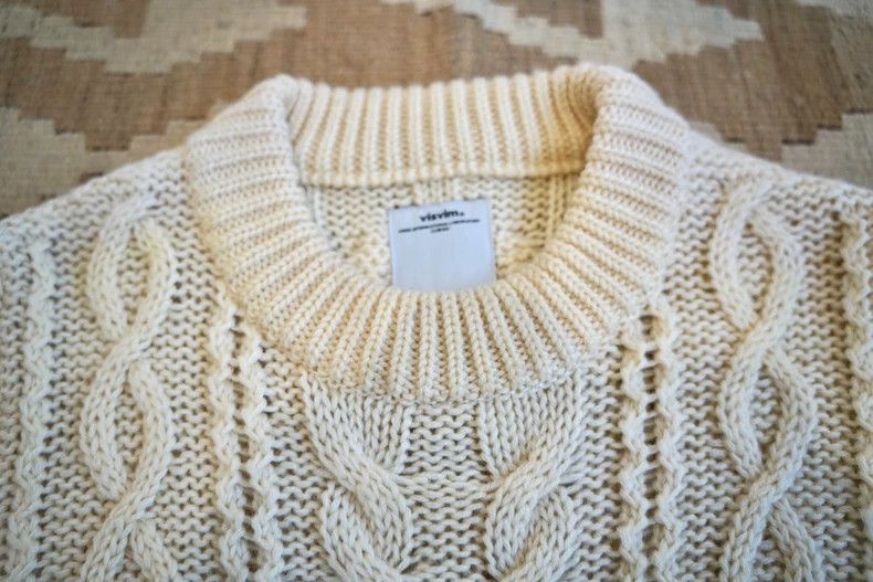 Visvim visvim fisherman knit sweater in ivory white Size US S / EU 44-46 / 1 - 4 Thumbnail