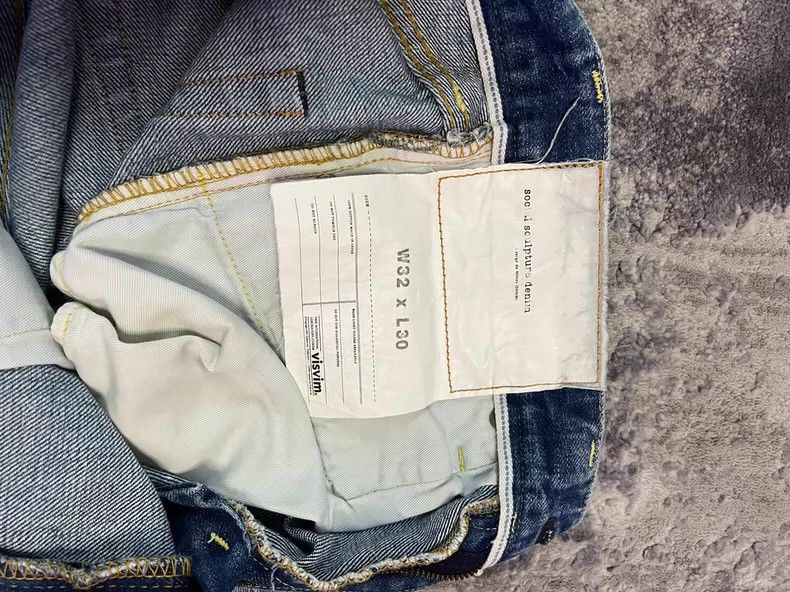 Visvim visvim social sculpture damaged denim pants Size US 32 / EU 48 - 8 Thumbnail