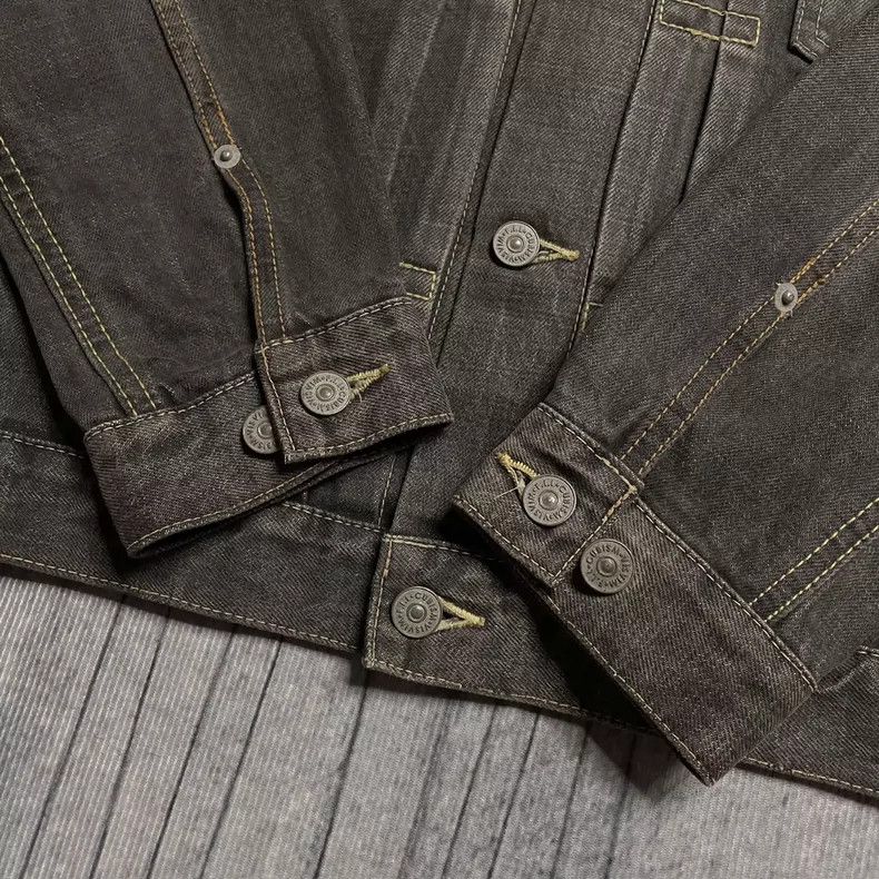 Visvim visvim limited edition black gray denim jacket Size US M / EU 48-50 / 2 - 4 Thumbnail