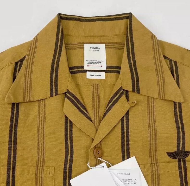 Visvim visvim irving shirt short sleeve striped Size US M / EU 48-50 / 2 - 4 Thumbnail