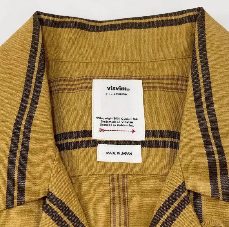 Visvim visvim irving shirt short sleeve striped Size US M / EU 48-50 / 2 - 3 Thumbnail