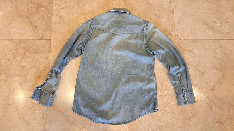 Visvim visvim washed denim shirt size 2 Size US M / EU 48-50 / 2 - 2 Thumbnail