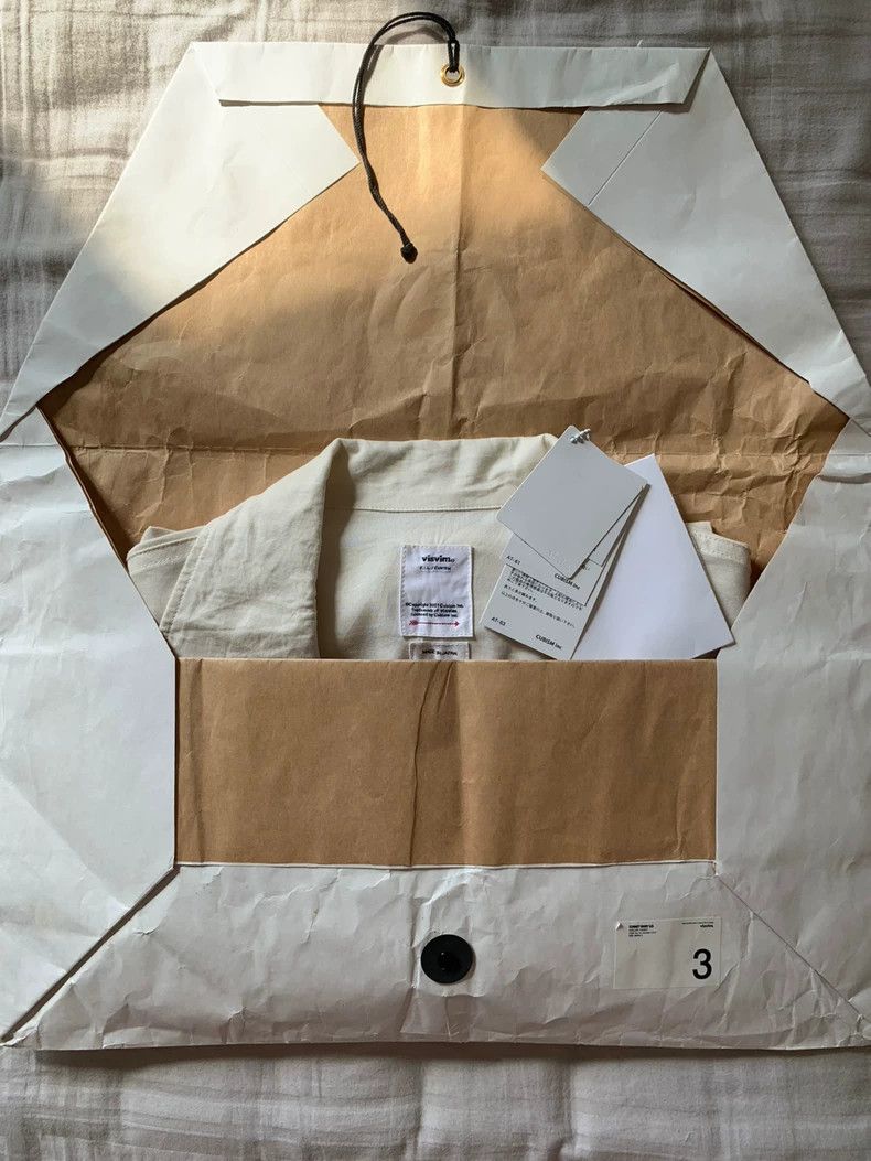 Visvim visvim cornet short sleeve shirt ivory Size US L / EU 52-54 / 3 - 3 Thumbnail