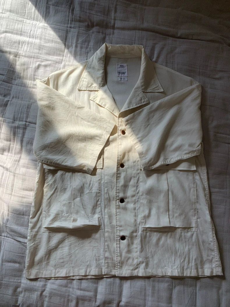 Visvim visvim cornet short sleeve shirt ivory Size US L / EU 52-54 / 3 - 2 Thumbnail