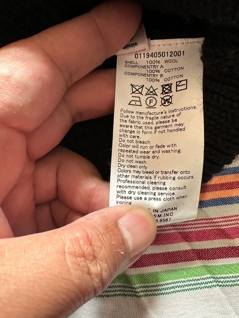 Visvim visvim water droplet sweater in dark gray Size US M / EU 48-50 / 2 - 3 Thumbnail