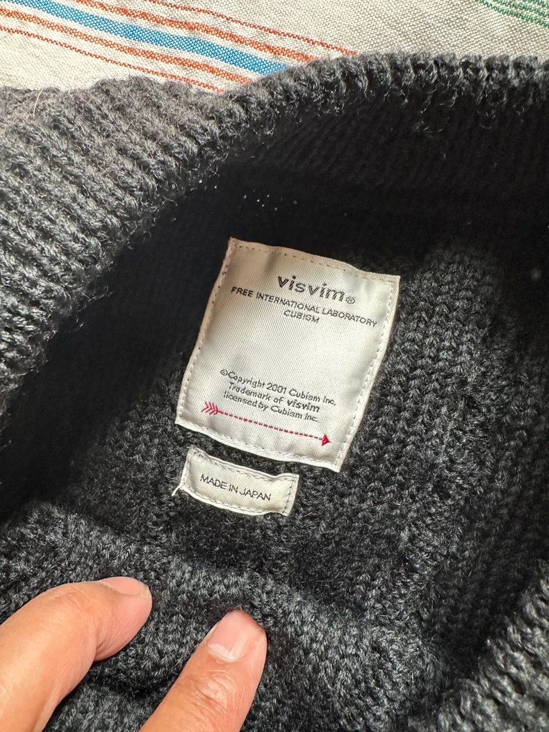 Visvim visvim water droplet sweater in dark gray Size US M / EU 48-50 / 2 - 2 Thumbnail