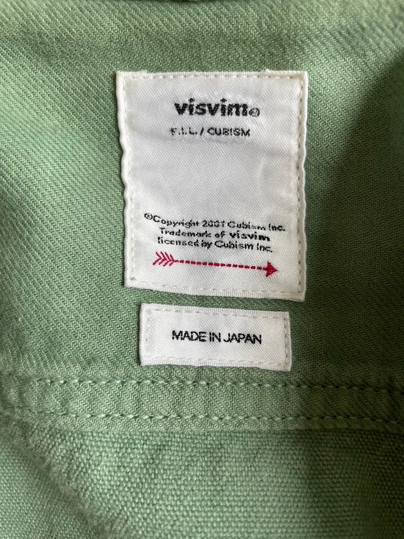 Visvim visvim lumber long sleeve shirt in green Size US M / EU 48-50 / 2 - 4 Thumbnail
