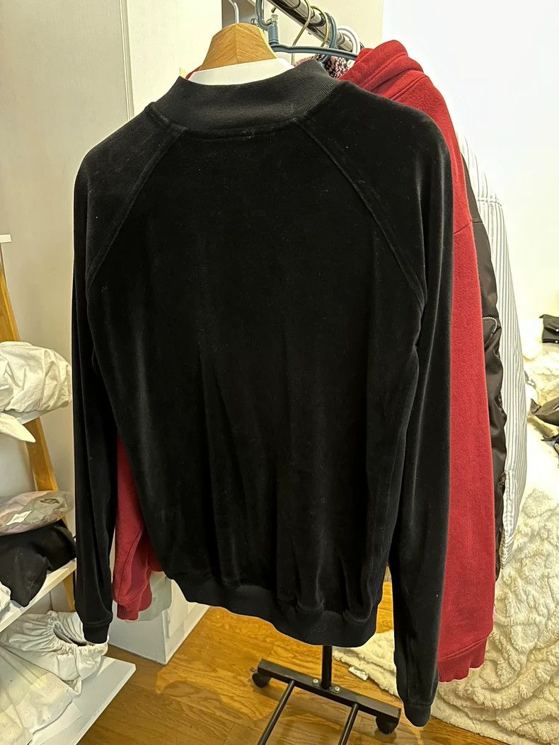 Haider Ackermann haider ackermann black velvet bomber sweatshirt Size US XL / EU 56 / 4 - 2 Thumbnail