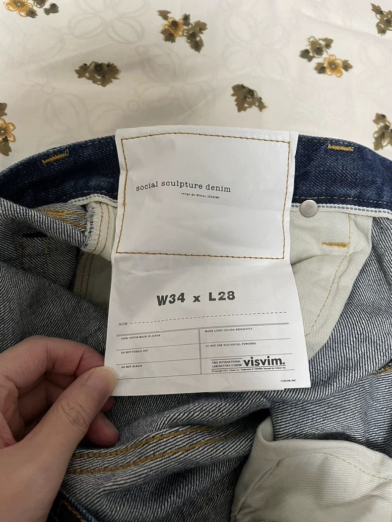 Visvim new visvim d25 denim pants size 34 Size US 34 / EU 50 - 4 Thumbnail