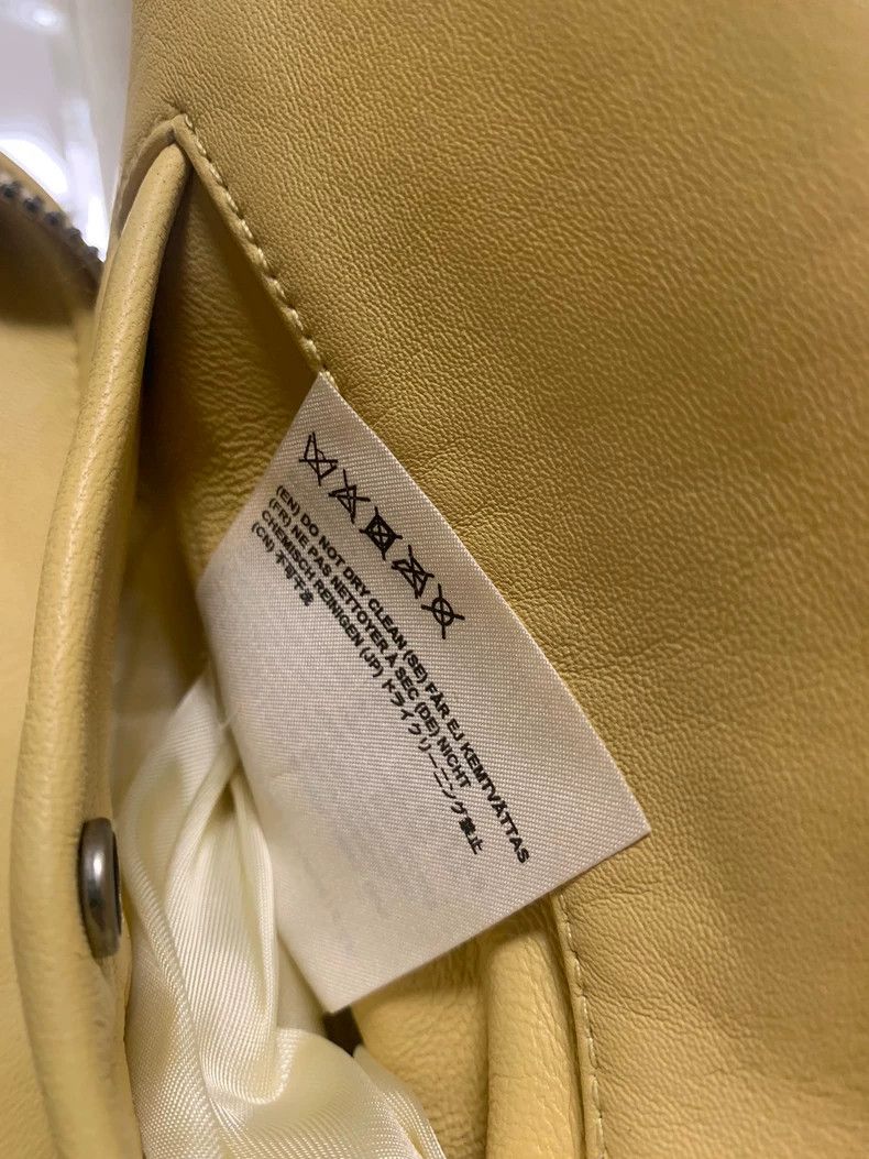 Acne Studios yellow leather jacket from Acne Studios Size US XS / EU 42 / 0 - 5 Thumbnail