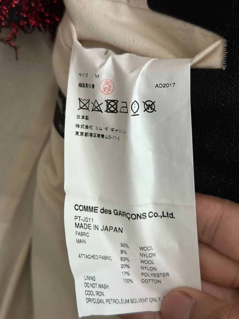 Comme des Garcons comme des garçons homme plus black blazer Size US M / EU 48-50 / 2 - 5 Thumbnail