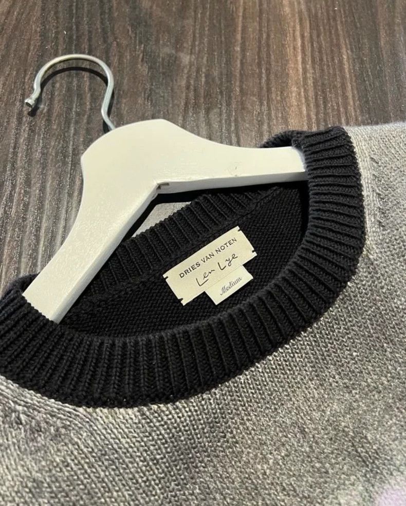 Dries Van Noten drapes van noten artist collaboration knit sweater Size US M / EU 48-50 / 2 - 3 Thumbnail