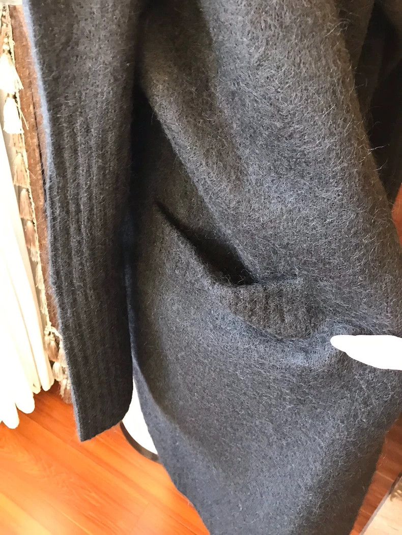 Acne Studios black oversized cardigan by acne studios Size US XXS / EU 40 - 3 Thumbnail