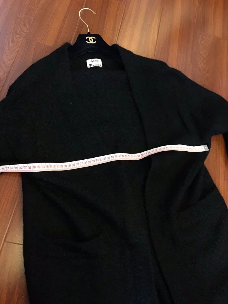 Acne Studios black oversized cardigan by acne studios Size US XXS / EU 40 - 8 Thumbnail