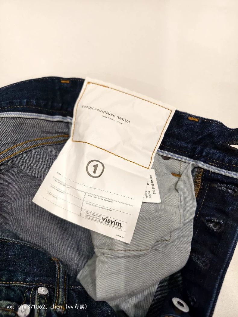 Visvim visvim social sculpture dry denim jeans Size US 31 - 5 Thumbnail