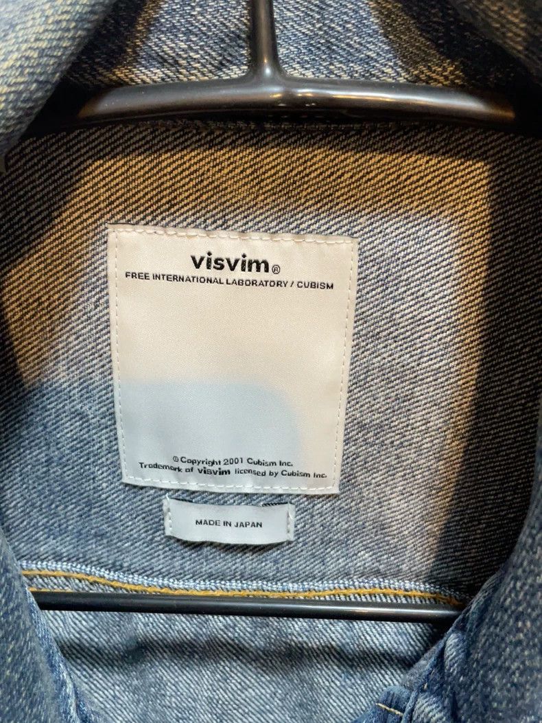 Visvim visvim ss 101 denim jacket for men Size US M / EU 48-50 / 2 - 2 Thumbnail