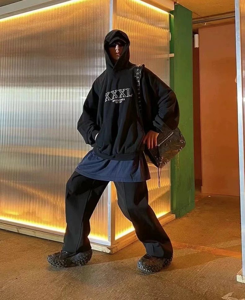 Balenciaga balenciaga xxxl layered hoodie Size US M / EU 48-50 / 2 - 8 Thumbnail