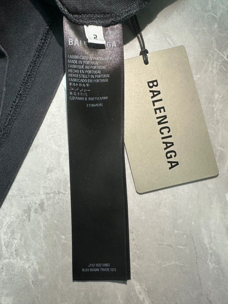 Balenciaga vintage balenciaga distressed long sleeve shirt Size US M / EU 48-50 / 2 - 6 Thumbnail