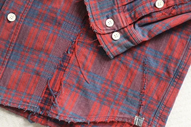 Visvim visvim lumber check crash shirt jacket Size US M / EU 48-50 / 2 - 6 Thumbnail