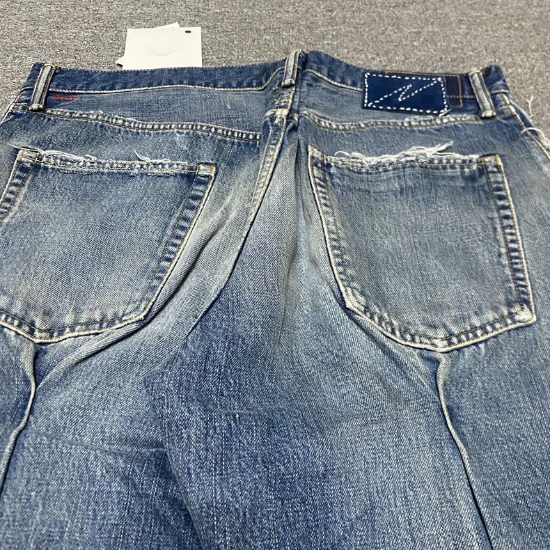 Visvim visvim mens distressed blue jeans Size US 44 / EU 60 - 3 Thumbnail